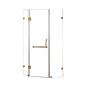 900 x 900mm Frameless 10mm Glass Shower Screen By Della Francesca V63-830091