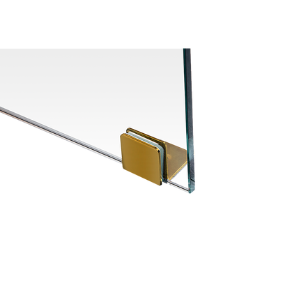 900 x 900mm Frameless 10mm Glass Shower Screen By Della Francesca V63-830091