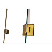 900 x 900mm Frameless 10mm Glass Shower Screen By Della Francesca V63-830091
