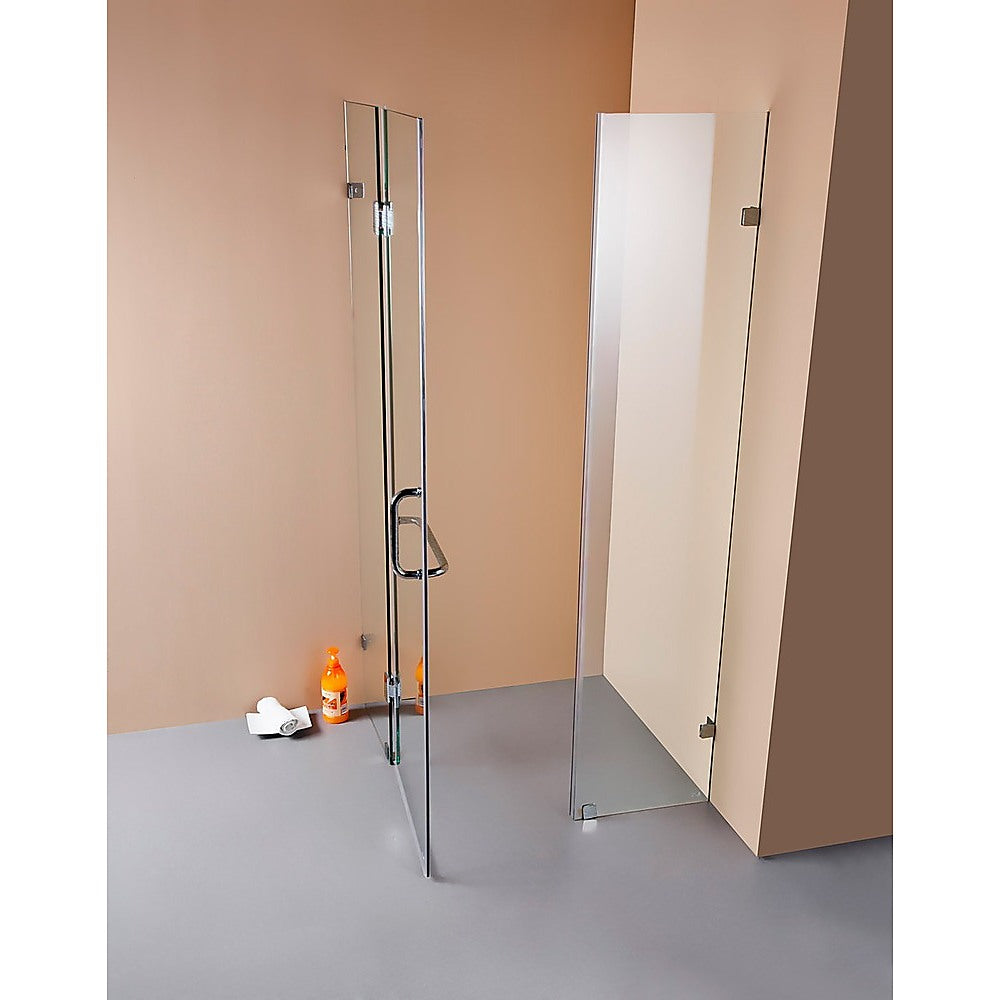 1000 x 1000mm Frameless 10mm Glass Shower Screen By Della Francesca V63-830101