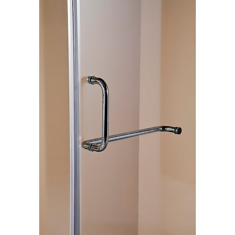 1000 x 1000mm Frameless 10mm Glass Shower Screen By Della Francesca V63-830101