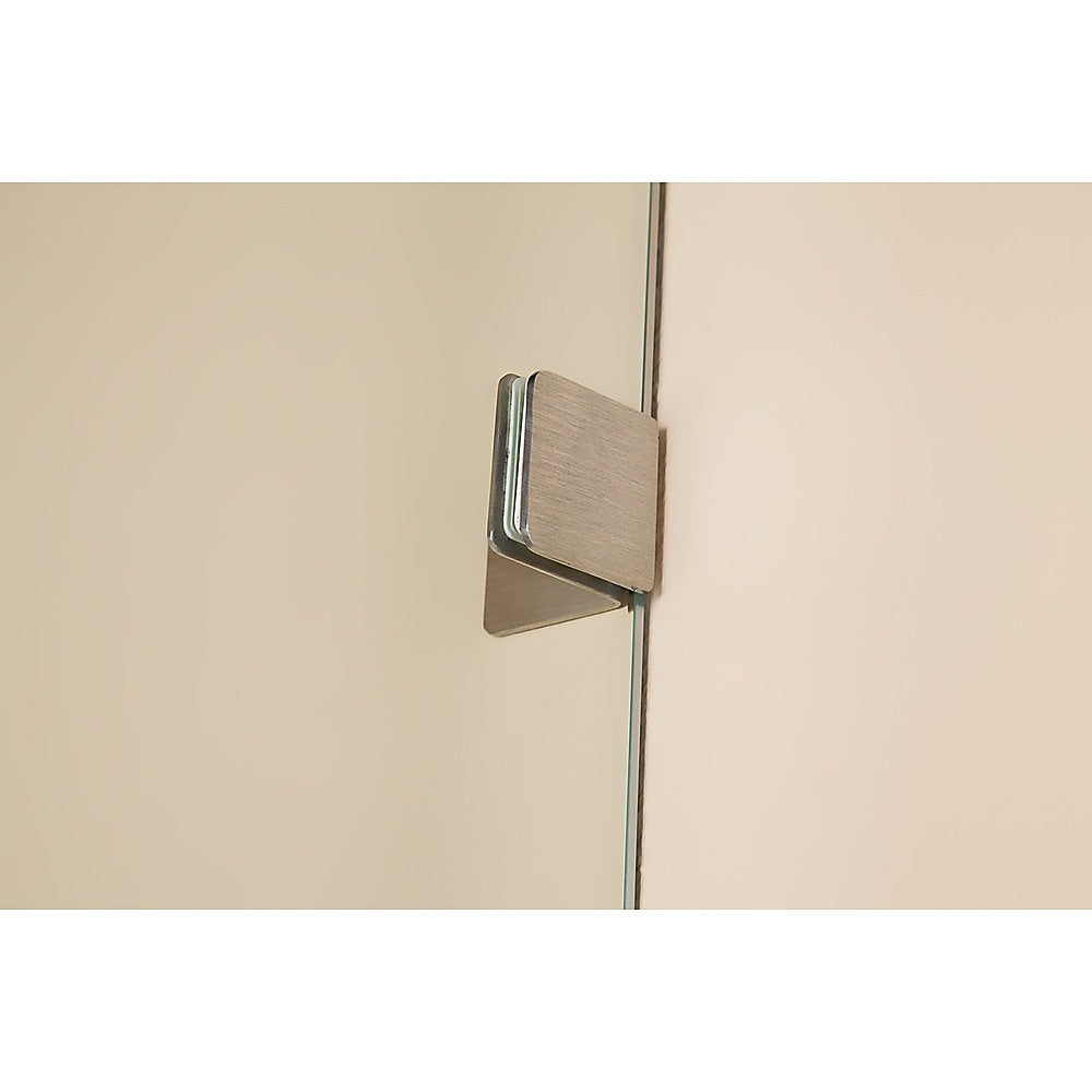 1000 x 1000mm Frameless 10mm Glass Shower Screen By Della Francesca V63-830101