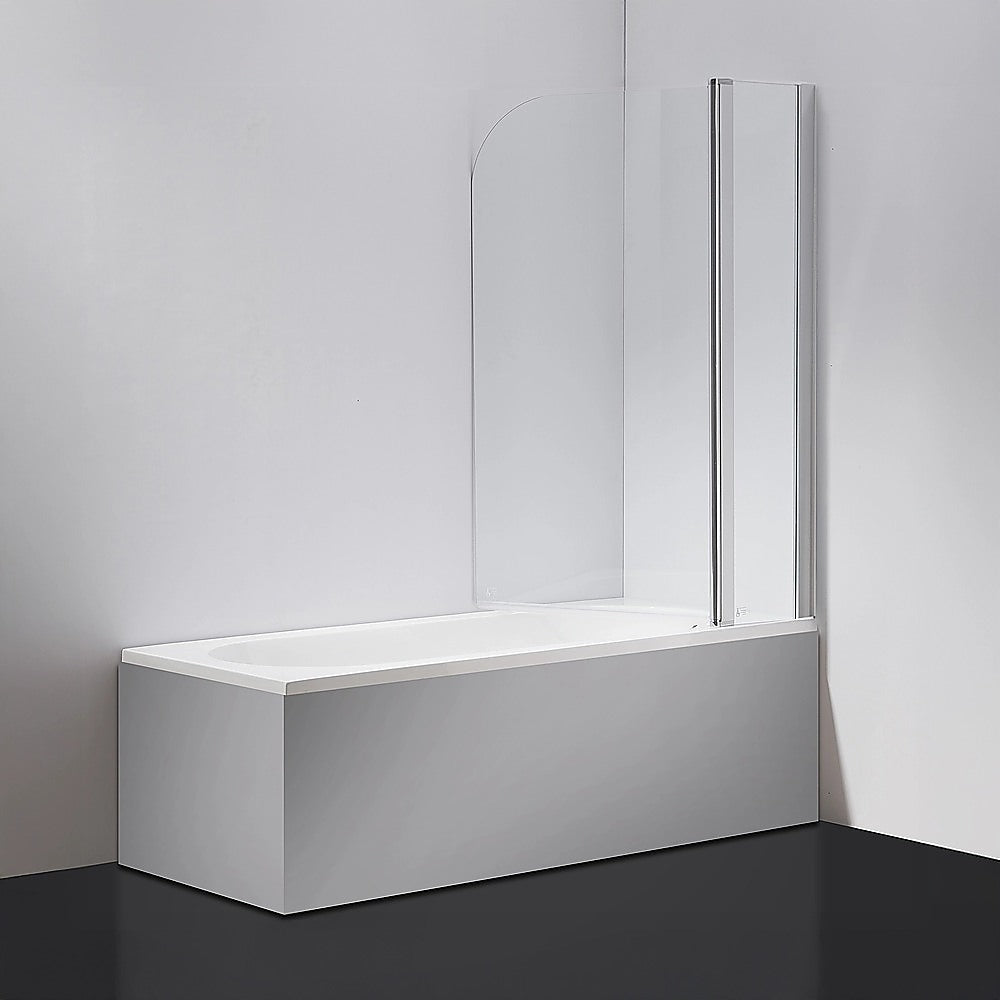 180 Degree Pivot Door 6mm Safety Glass Bath Shower Screen 1200x1400mm By Della Francesca V63-830121