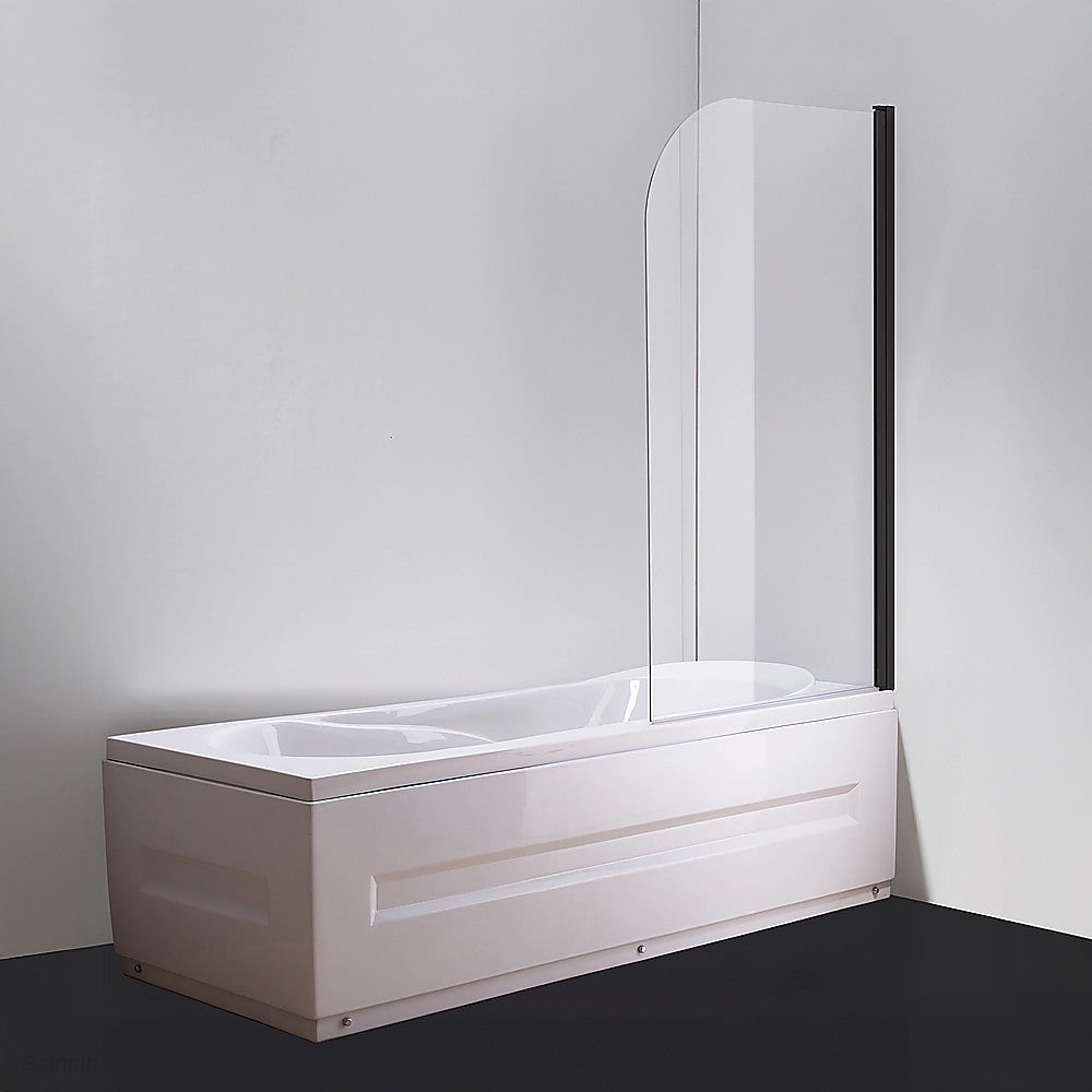 180 Degree Pivot Door 6mm Safety Glass Bath Shower Screen 800x1400mm By Della Francesca V63-830131