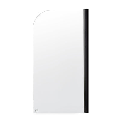 180 Degree Pivot Door 6mm Safety Glass Bath Shower Screen 900x1400mm By Della Francesca V63-830141