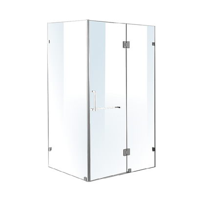 1200 x 900mm Frameless 10mm Glass Shower Screen By Della Francesca V63-830281