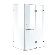 1200 x 900mm Frameless 10mm Glass Shower Screen By Della Francesca V63-830321