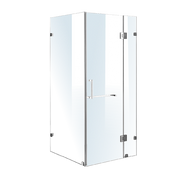 1000 x 1000mm Frameless 10mm Glass Shower Screen By Della Francesca V63-830351