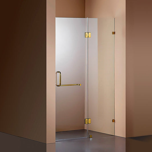 120 x 200cm Wall to Wall Frameless Shower Screen 10mm Glass By Della Francesca V63-830401