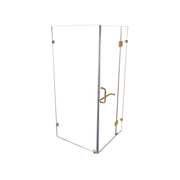 1000 x 700mm Frameless 10mm Glass Shower Screen By Della Francesca V63-830441