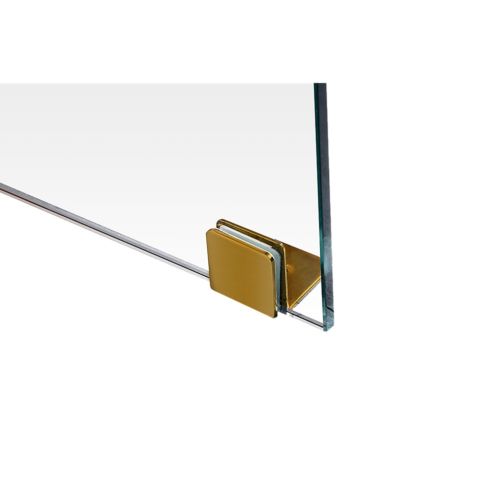 1100 x 700mm Frameless 10mm Glass Shower Screen By Della Francesca V63-830471
