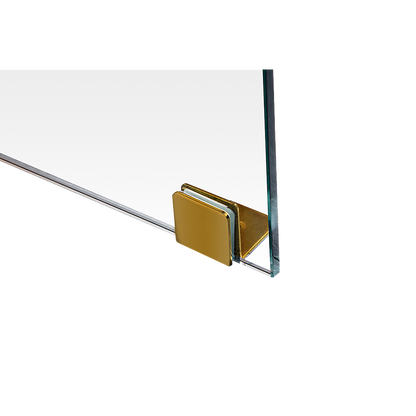 1100 x 700mm Frameless 10mm Glass Shower Screen By Della Francesca V63-830471