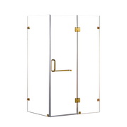 1100 x 700mm Frameless 10mm Glass Shower Screen By Della Francesca V63-830471