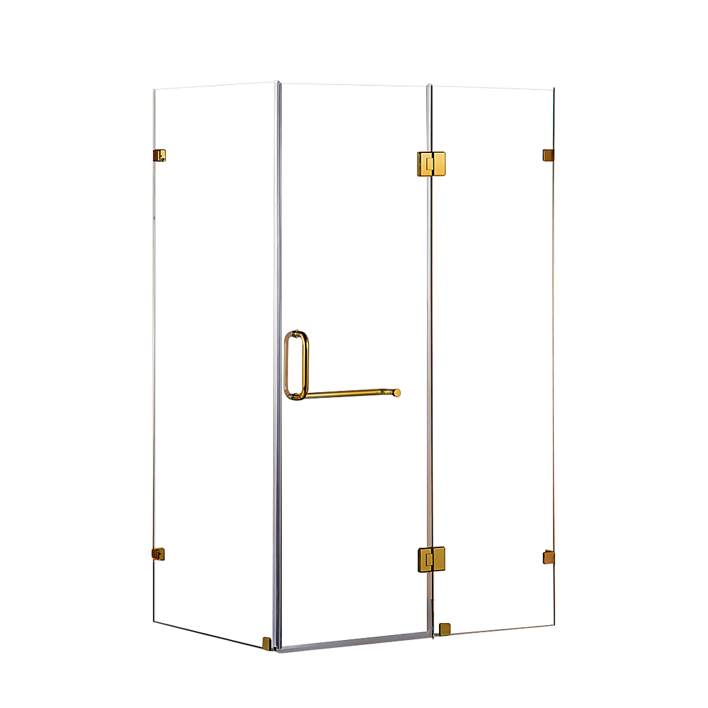 1100 x 700mm Frameless 10mm Glass Shower Screen By Della Francesca V63-830471