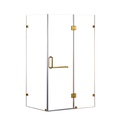 1100 x 700mm Frameless 10mm Glass Shower Screen By Della Francesca V63-830471