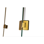 1100 x 700mm Frameless 10mm Glass Shower Screen By Della Francesca V63-830471