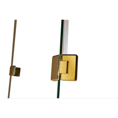 1100 x 700mm Frameless 10mm Glass Shower Screen By Della Francesca V63-830471