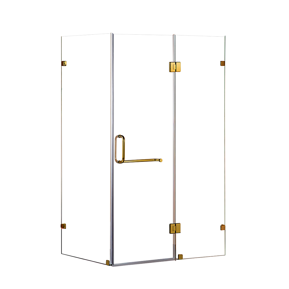 1200 x 700mm Frameless 10mm Glass Shower Screen By Della Francesca V63-830501