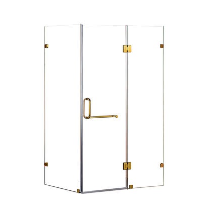 1200 x 700mm Frameless 10mm Glass Shower Screen By Della Francesca V63-830501