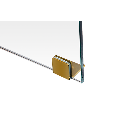 1000 x 1000mm Frameless 10mm Glass Shower Screen By Della Francesca V63-830541