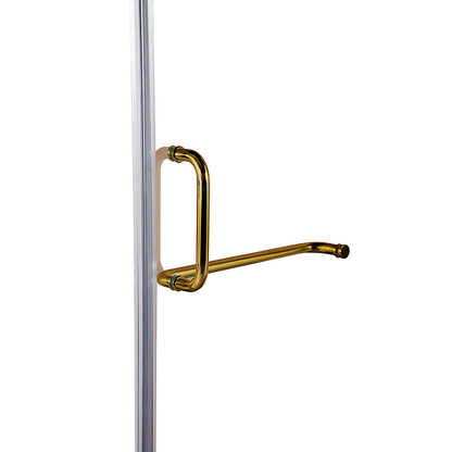 1200 x 1000mm Frameless 10mm Glass Shower Screen By Della Francesca V63-830561