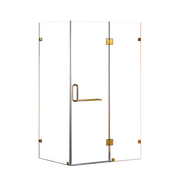 1200 x 1000mm Frameless 10mm Glass Shower Screen By Della Francesca V63-830561