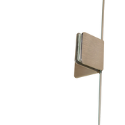 120 x 200cm Wall to Wall Frameless Shower Screen 10mm Glass By Della Francesca V63-830601