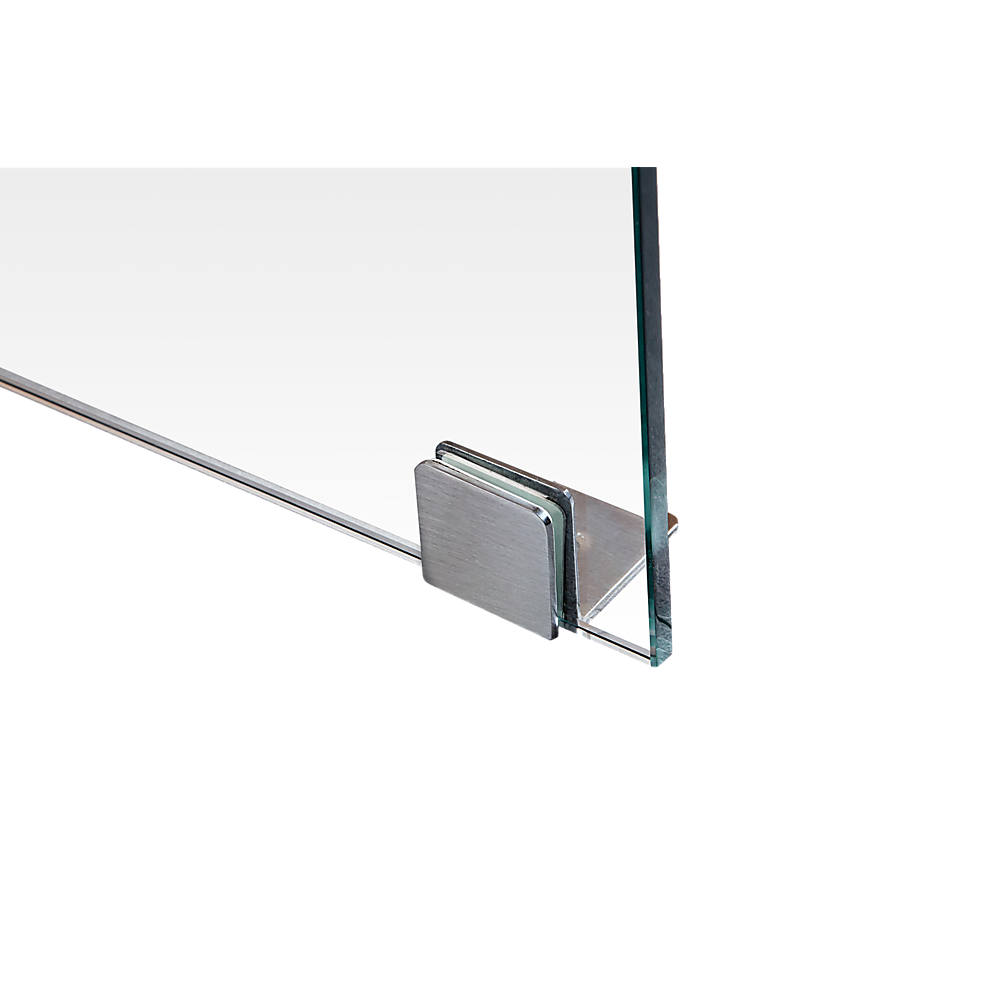 1000 x 700mm Frameless 10mm Glass Shower Screen By Della Francesca V63-830641