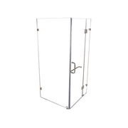 1000 x 700mm Frameless 10mm Glass Shower Screen By Della Francesca V63-830641