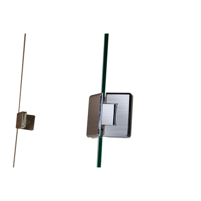 1000 x 700mm Frameless 10mm Glass Shower Screen By Della Francesca V63-830641