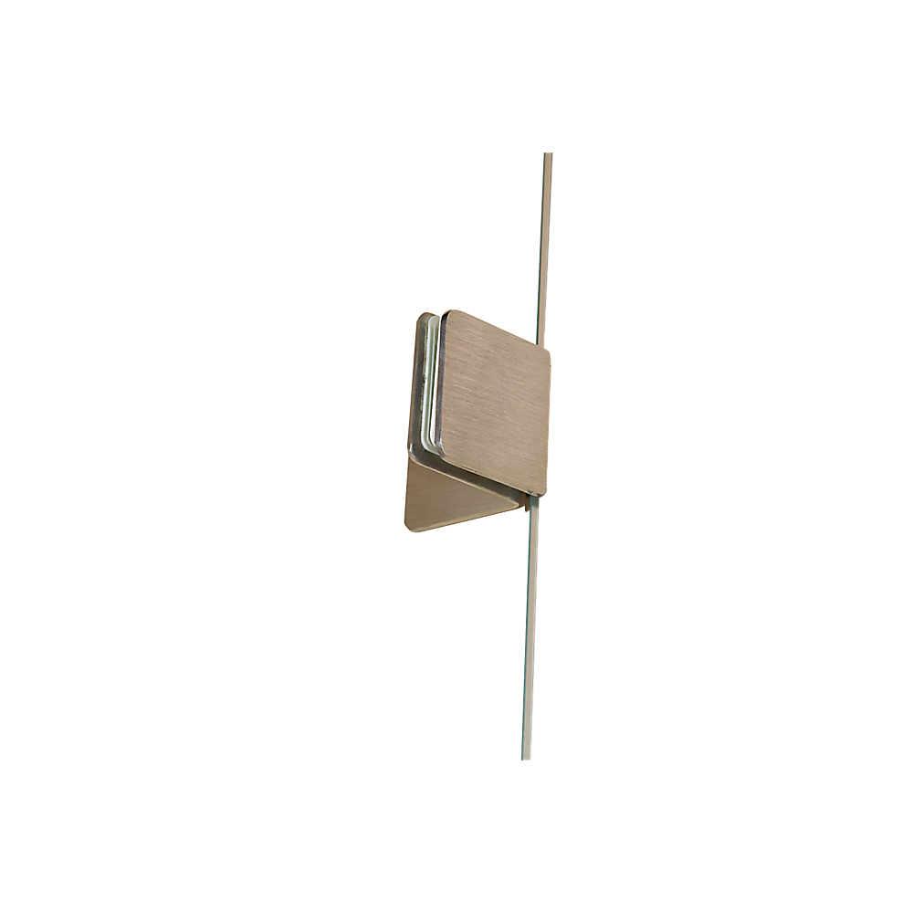 1000 x 700mm Frameless 10mm Glass Shower Screen By Della Francesca V63-830641