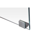 1100 x 700mm Frameless 10mm Glass Shower Screen By Della Francesca V63-830671