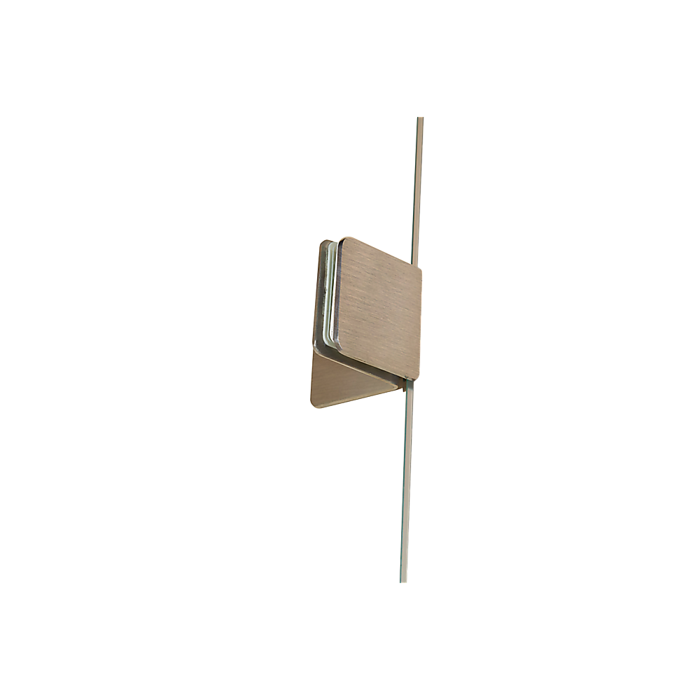 1100 x 700mm Frameless 10mm Glass Shower Screen By Della Francesca V63-830671