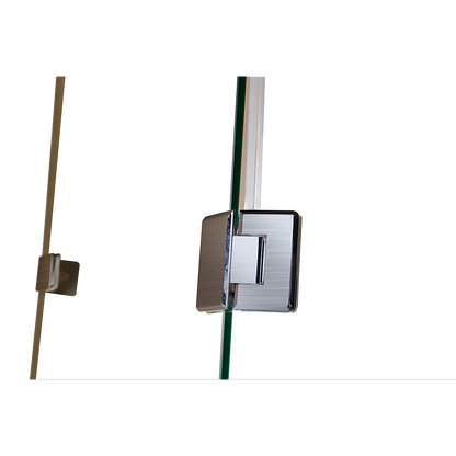 1100 x 700mm Frameless 10mm Glass Shower Screen By Della Francesca V63-830671