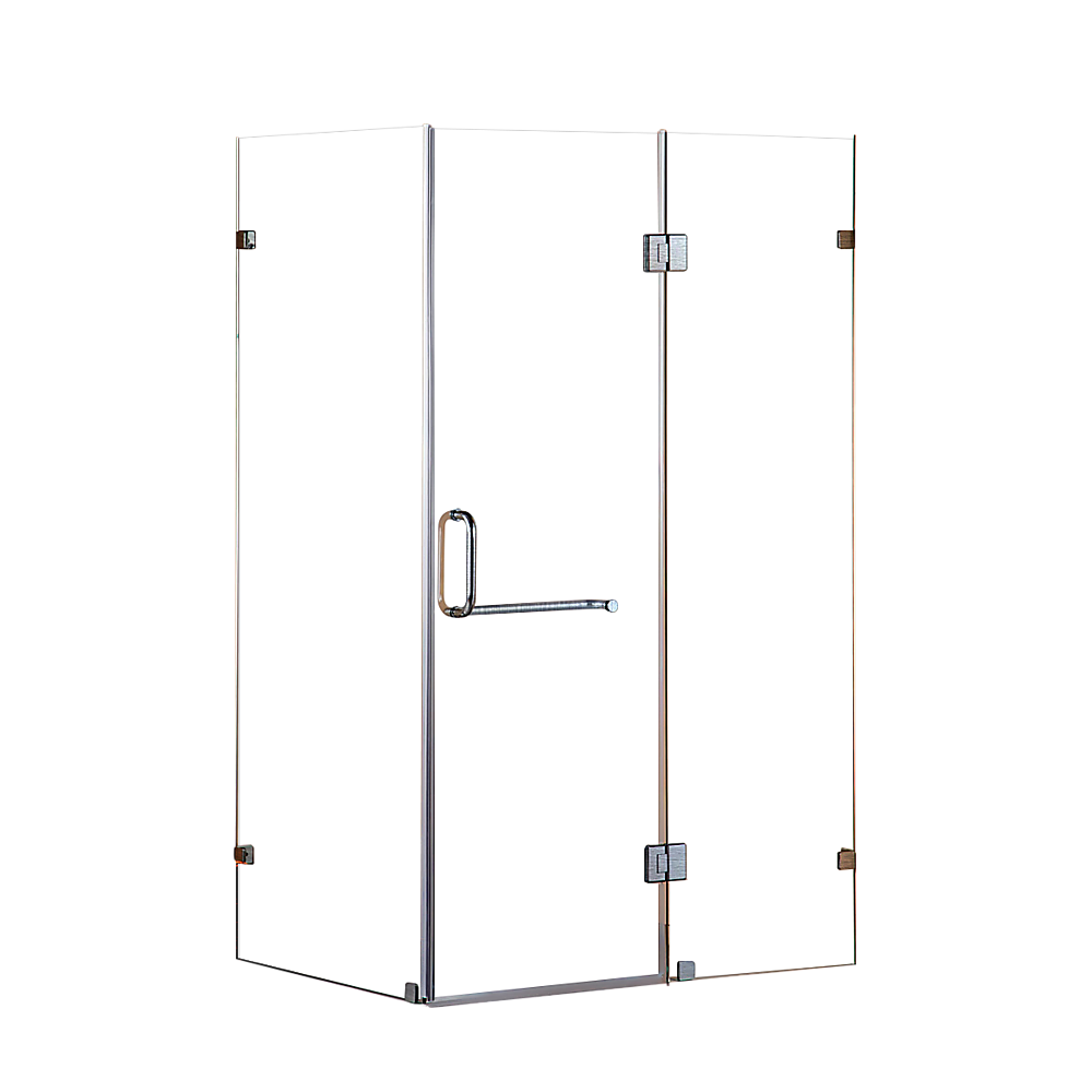 1200 x 700mm Frameless 10mm Glass Shower Screen By Della Francesca V63-830701
