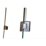 1200 x 700mm Frameless 10mm Glass Shower Screen By Della Francesca V63-830701