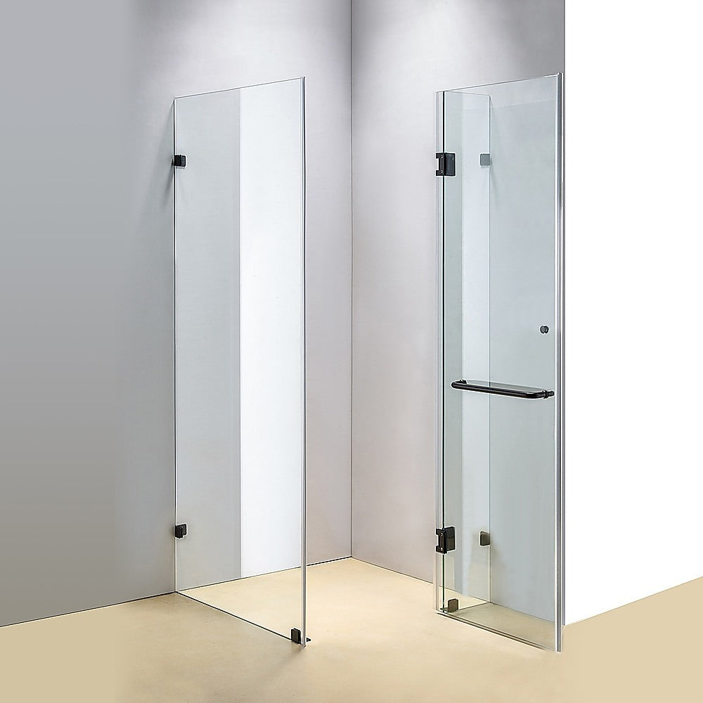 1100 x 800mm Frameless 10mm Glass Shower Screen By Della Francesca V63-830891