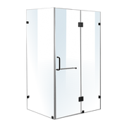 1200 x 1000mm Frameless 10mm Glass Shower Screen By Della Francesca V63-830961