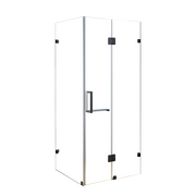 1200 x 700mm Frameless 10mm Glass Shower Screen By Della Francesca V63-831051