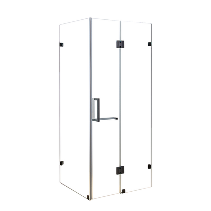 1200 x 700mm Frameless 10mm Glass Shower Screen By Della Francesca V63-831051