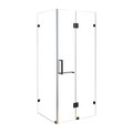 1200 x 800mm Frameless 10mm Glass Shower Screen By Della Francesca V63-831061
