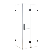 1200 x 800mm Frameless 10mm Glass Shower Screen By Della Francesca V63-831061