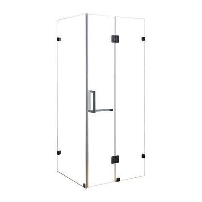 1200 x 800mm Frameless 10mm Glass Shower Screen By Della Francesca V63-831061