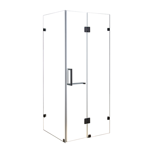 1200 x 800mm Frameless 10mm Glass Shower Screen By Della Francesca V63-831061