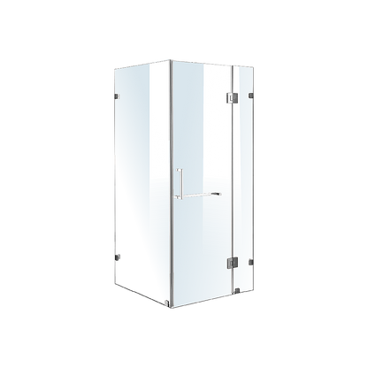 1000 x 700mm Frameless 10mm Glass Shower Screen By Della Francesca V63-831091