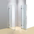 1100 x 700mm Frameless 10mm Glass Shower Screen By Della Francesca V63-831121