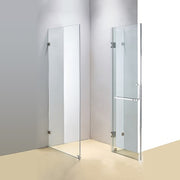 1100 x 700mm Frameless 10mm Glass Shower Screen By Della Francesca V63-831121