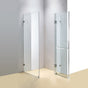 1100 x 700mm Frameless 10mm Glass Shower Screen By Della Francesca V63-831121