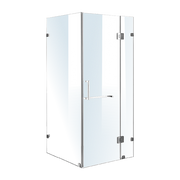 1100 x 900mm Frameless 10mm Glass Shower Screen By Della Francesca V63-831141