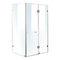 1200 x 700mm Frameless 10mm Glass Shower Screen By Della Francesca V63-831151
